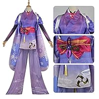 雷電影　コスプレ衣装 Amazon.co.jp: 原神 雷電将軍 コスプレ衣装 原神 げんしん